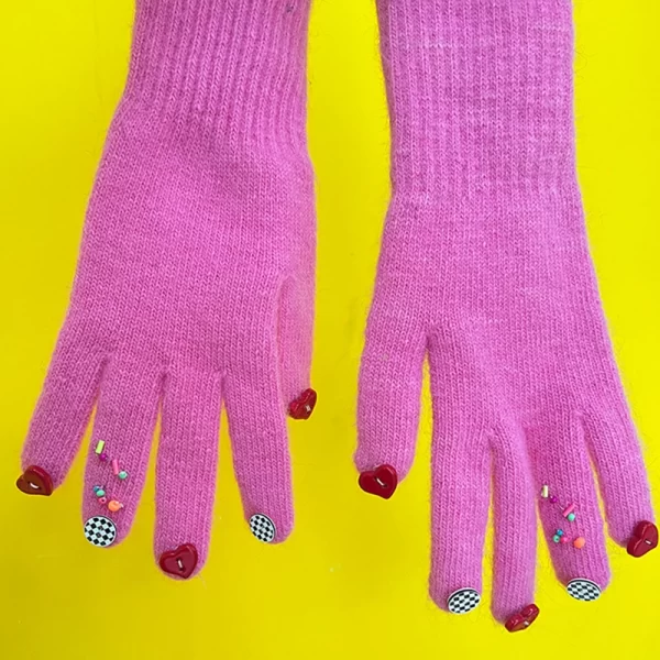 Love handmade exquisite Thanos niche gloves