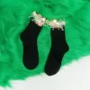 Handmade sequined beaded stockings
