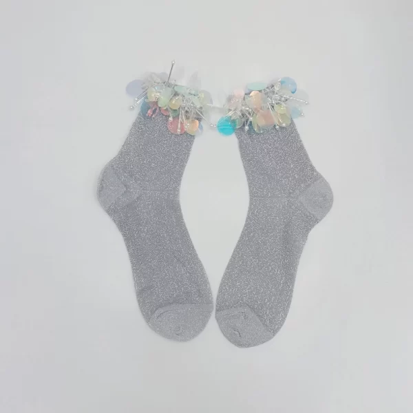 Handmade sequined beaded stockings