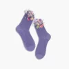 Handmade sequined beaded stockings 4