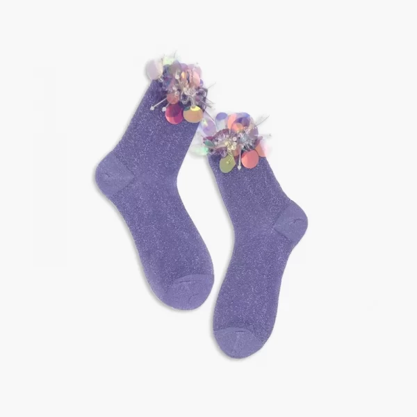 Handmade sequined beaded stockings 4