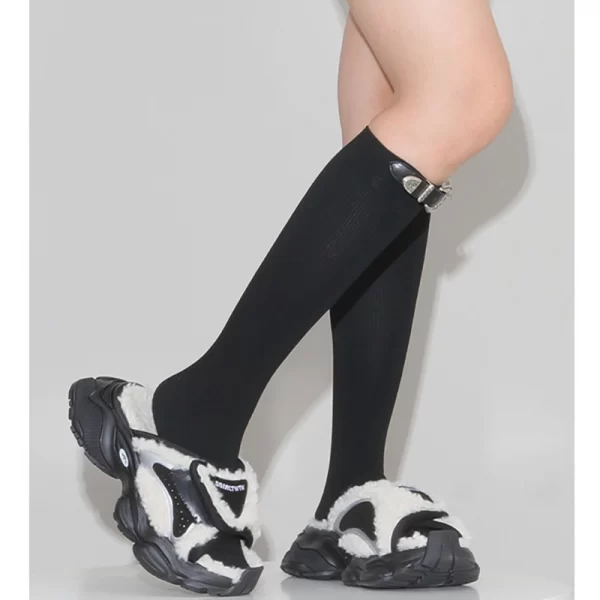 Punk Girl Calf Socks