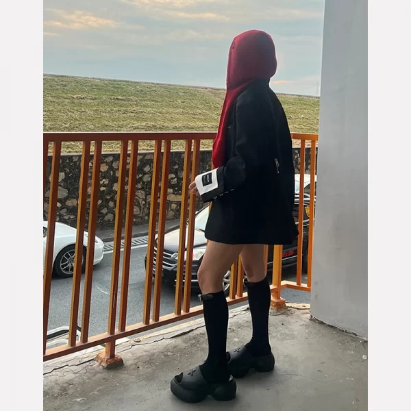 Punk Girl Calf Socks