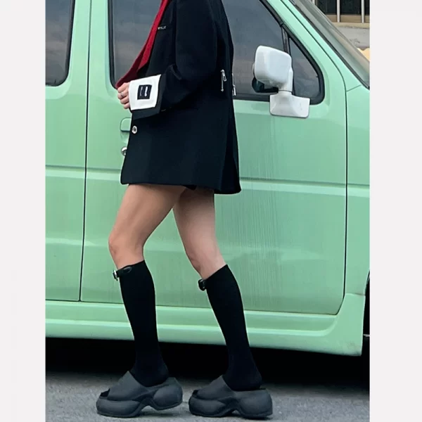 Punk Girl Calf Socks
